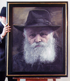 Rebe, Oil on Canvas, 42"x 34", 2009