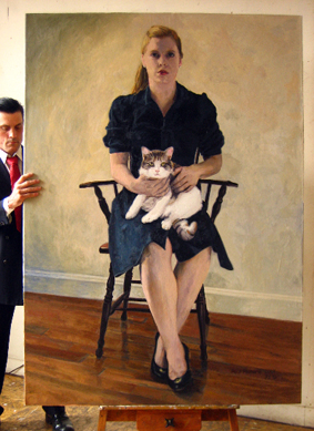Untitled, Oil on Canvas, 72"x 59", 2009