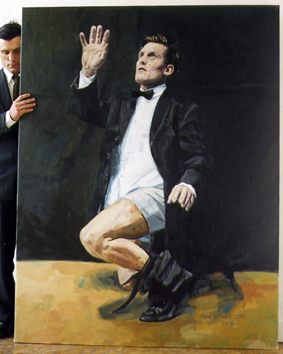 Untitled, Oil on Canvas, 70"x 54", 2005