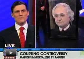 June 2009 Madoff Painting featured on Fox and Friends Painting Bought by Emily Fisher Landau for Her Museum