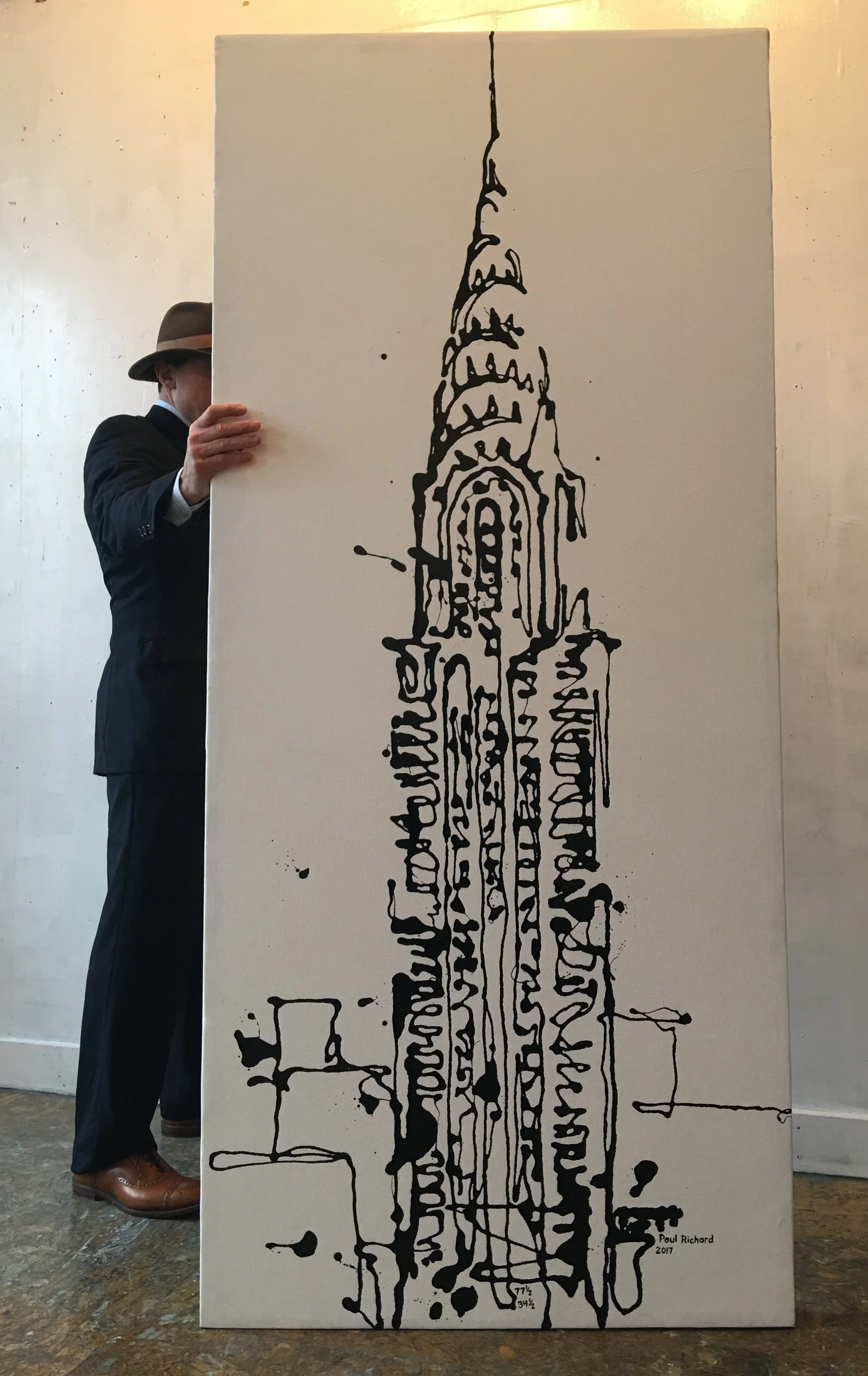 Untitled 77 1/2" x 34 1/2"
