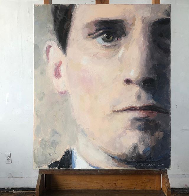 #PaulRichard #PaulRichardArt #PaulRichardNYC #OilPainting I used a palette knife for most of this painting- 2019, Oil on Canvas, 36 x 30 inches info- paul@paulrichard.net 🔴Sold