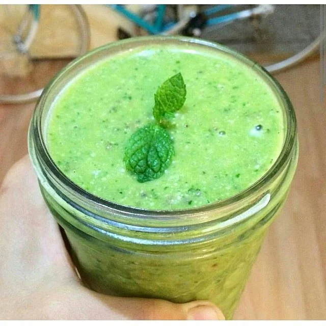 Peachy Mint Smoothie