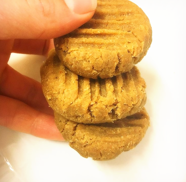 Vegan Peanut Butter & Chickpea Protein Cookie