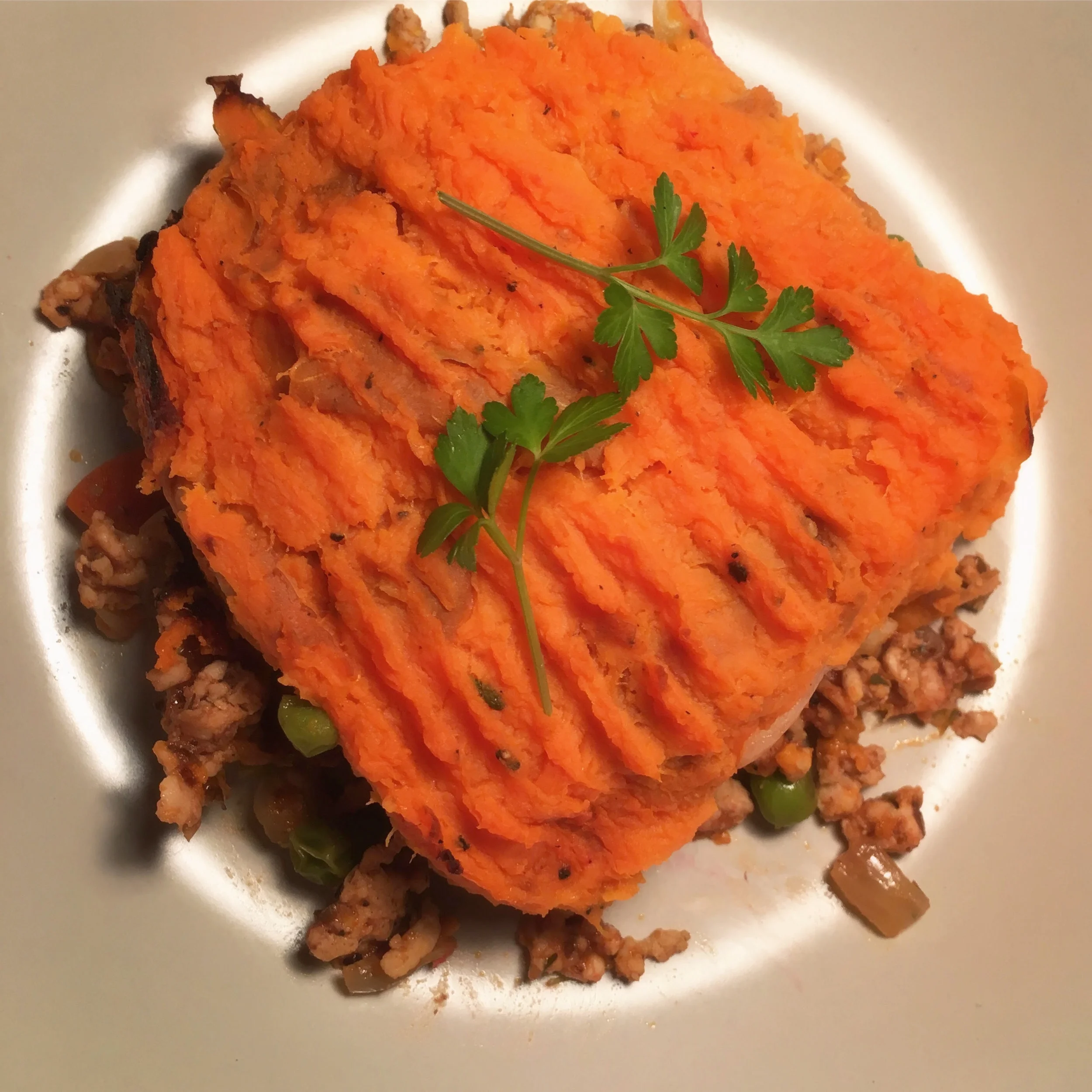 Turkey Yam Shepherds Pie