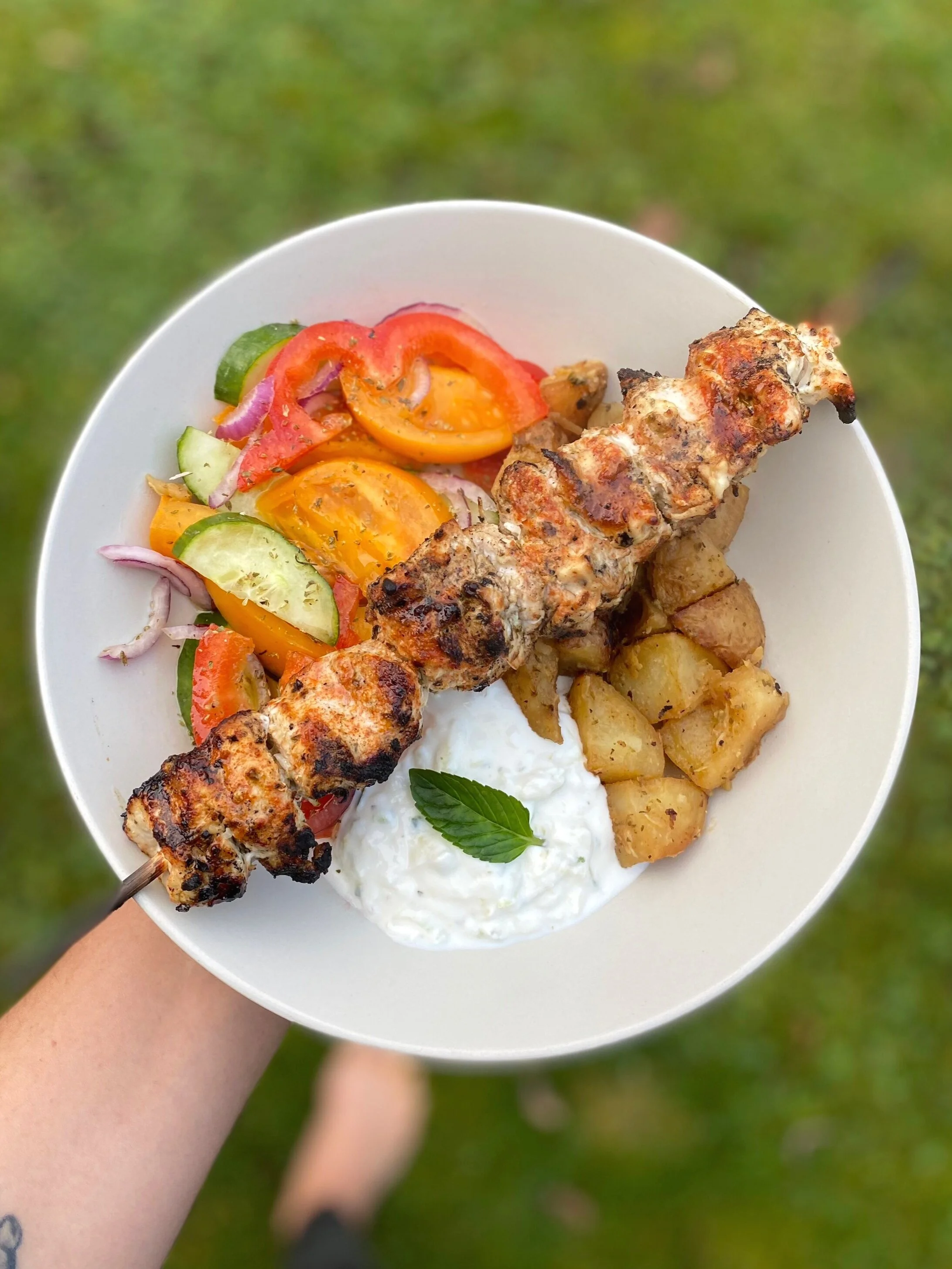 Grilled Chicken Souvlaki