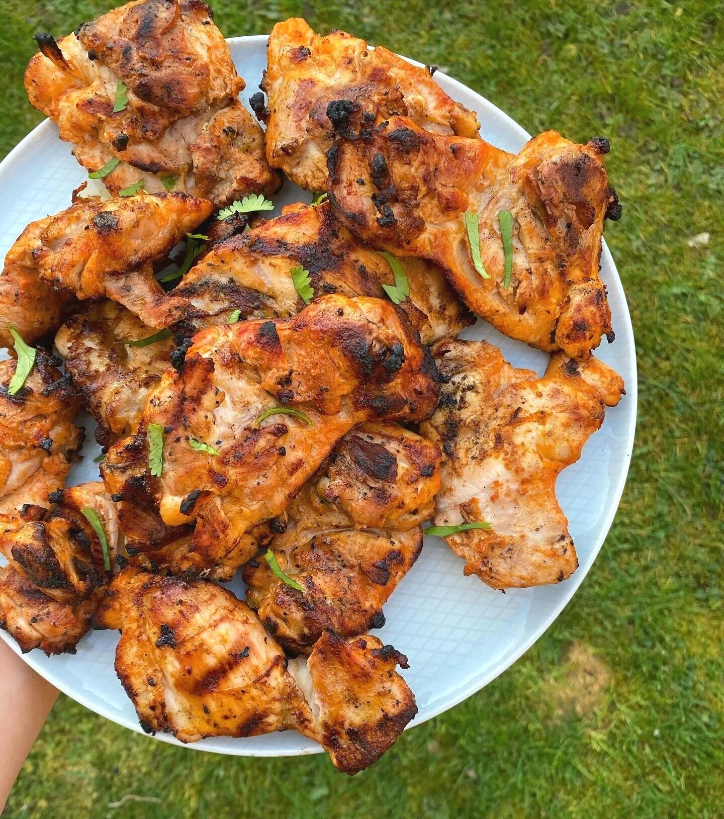 BBQ Hot Wing Chicken Thighs