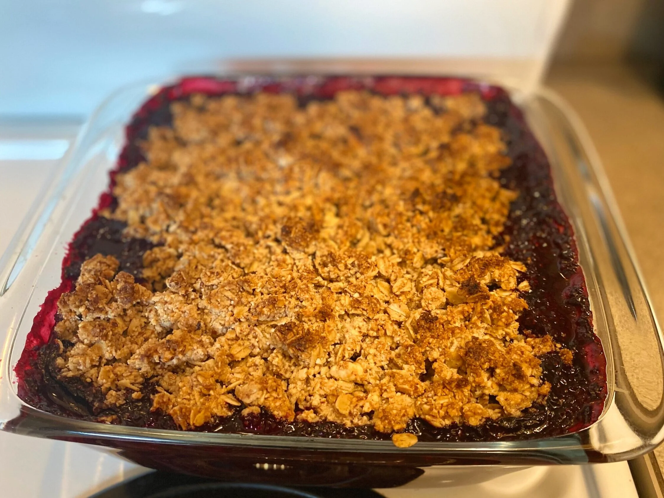 Blackberry Crumble 