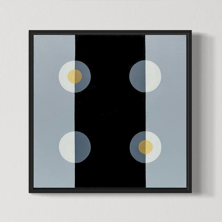 SPLIT 4 - section study 16"x16"