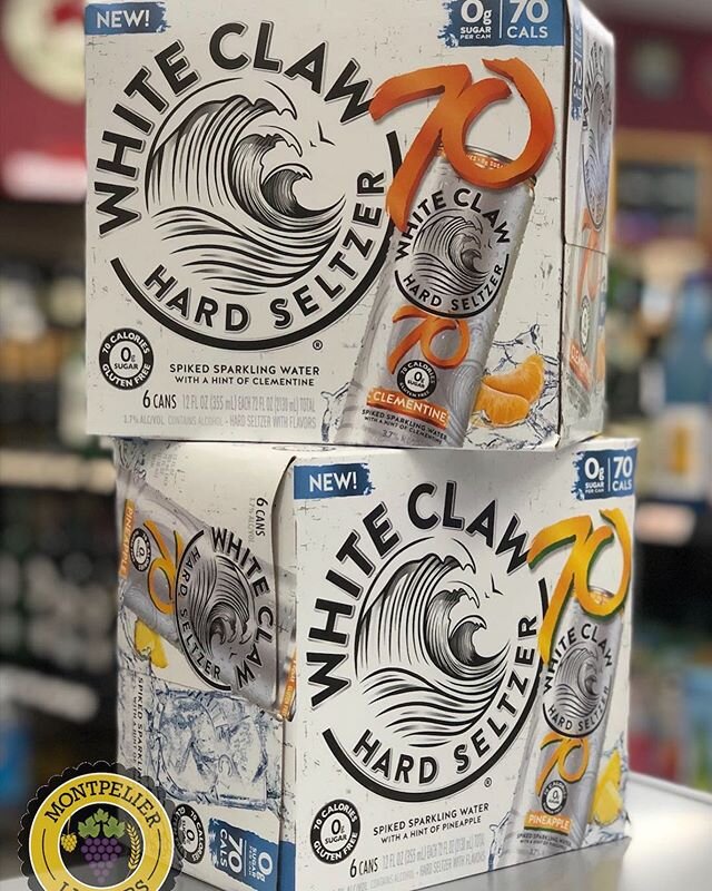 White Claw Is Making 70-Calorie Hard Seltzers.

What Are the New White Claw Flavors?
It&rsquo;s time to welcome Pineapple and Clementine. Branded with the name White Claw 70, these brand-new summer sippers boast only 70 calories and 0g carbs per can,