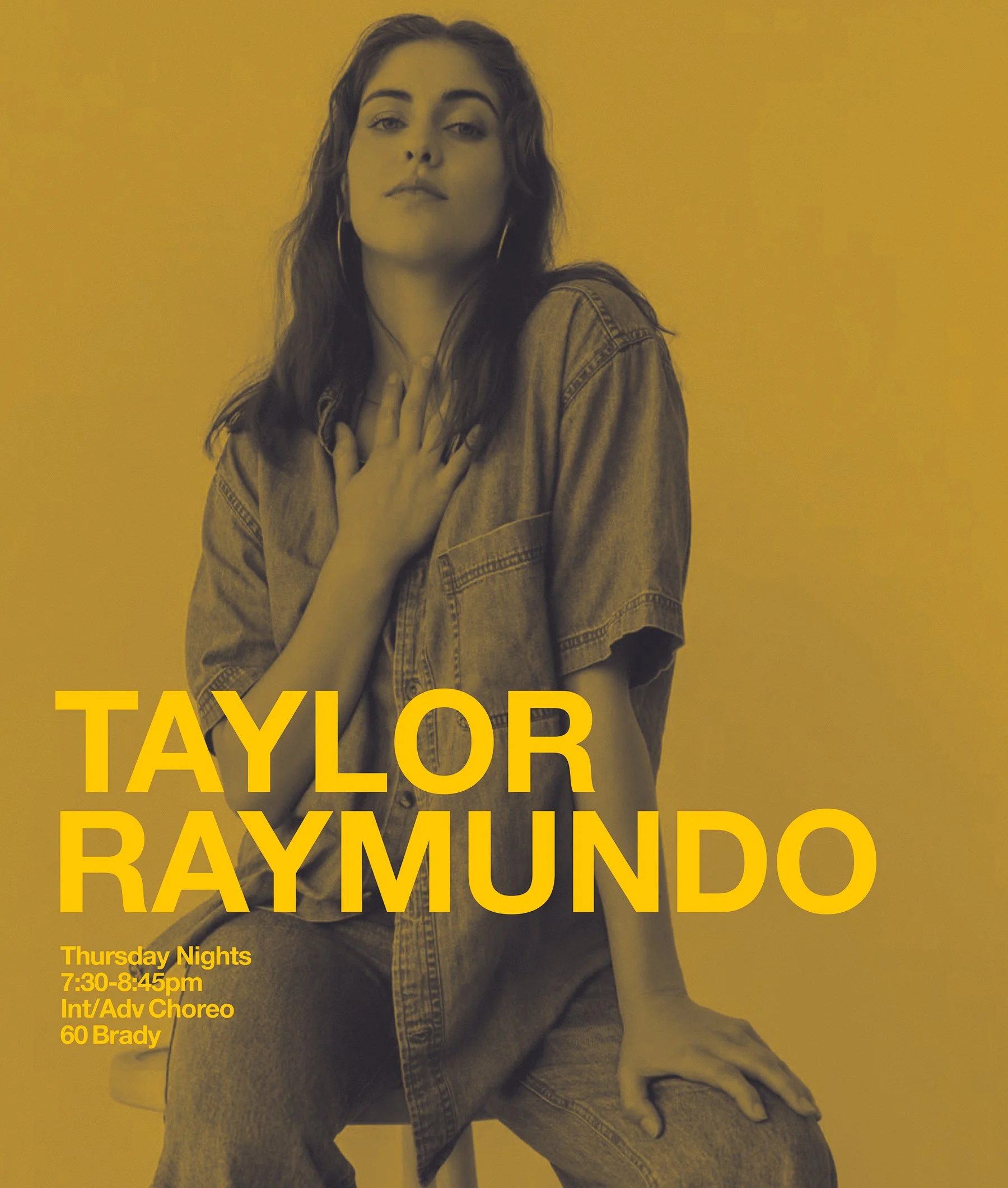 TAYLOR MOVES UP TO 7:30PM starting Tonight! Dance with her at 60 Brady St. | Click on pic to sign up ^ or pay at the studio