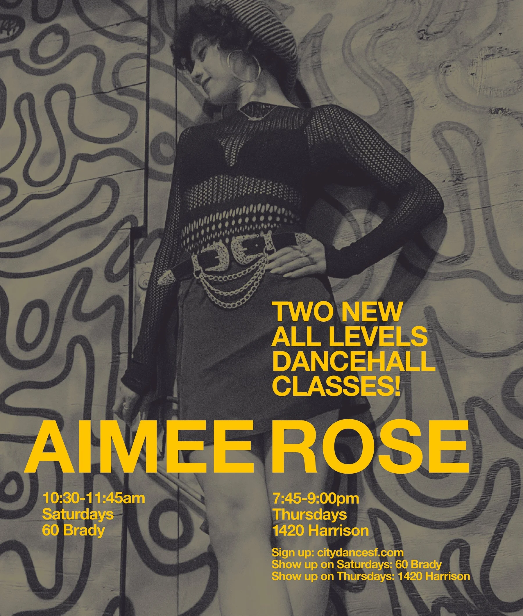 TWO GREAT NEW DANCEHALL CLASSES! Thursdays at 7:45pm (at the Annex) AND Saturdays at 10:30am (at 60 Brady) Starts Feb 12th!