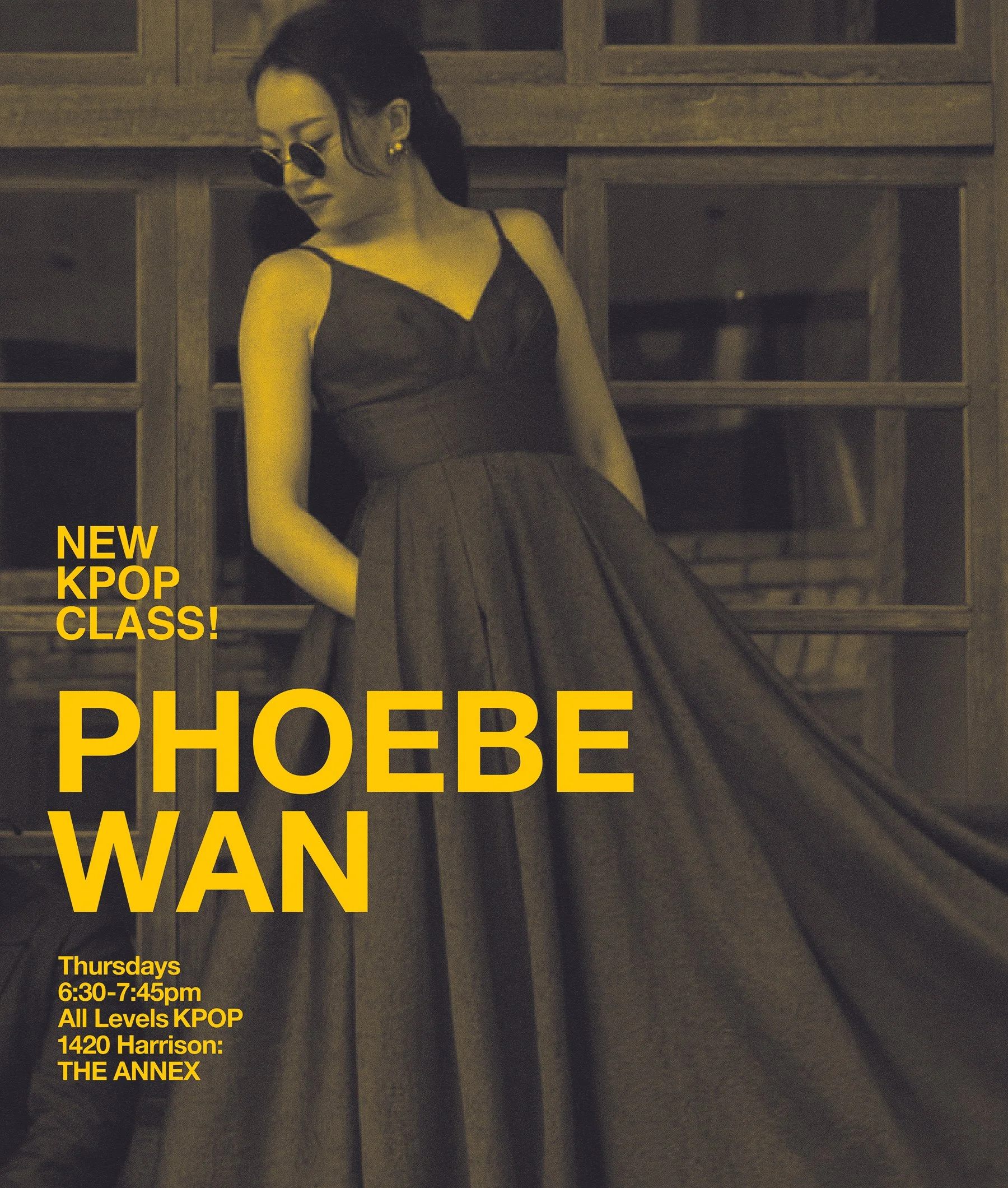 Phoebe is back! Dance with her at 6:30pm | 1420 Harrison Street | The Annex | CLICK ON PIC TO SIGN UP ^ Or pay at the desk