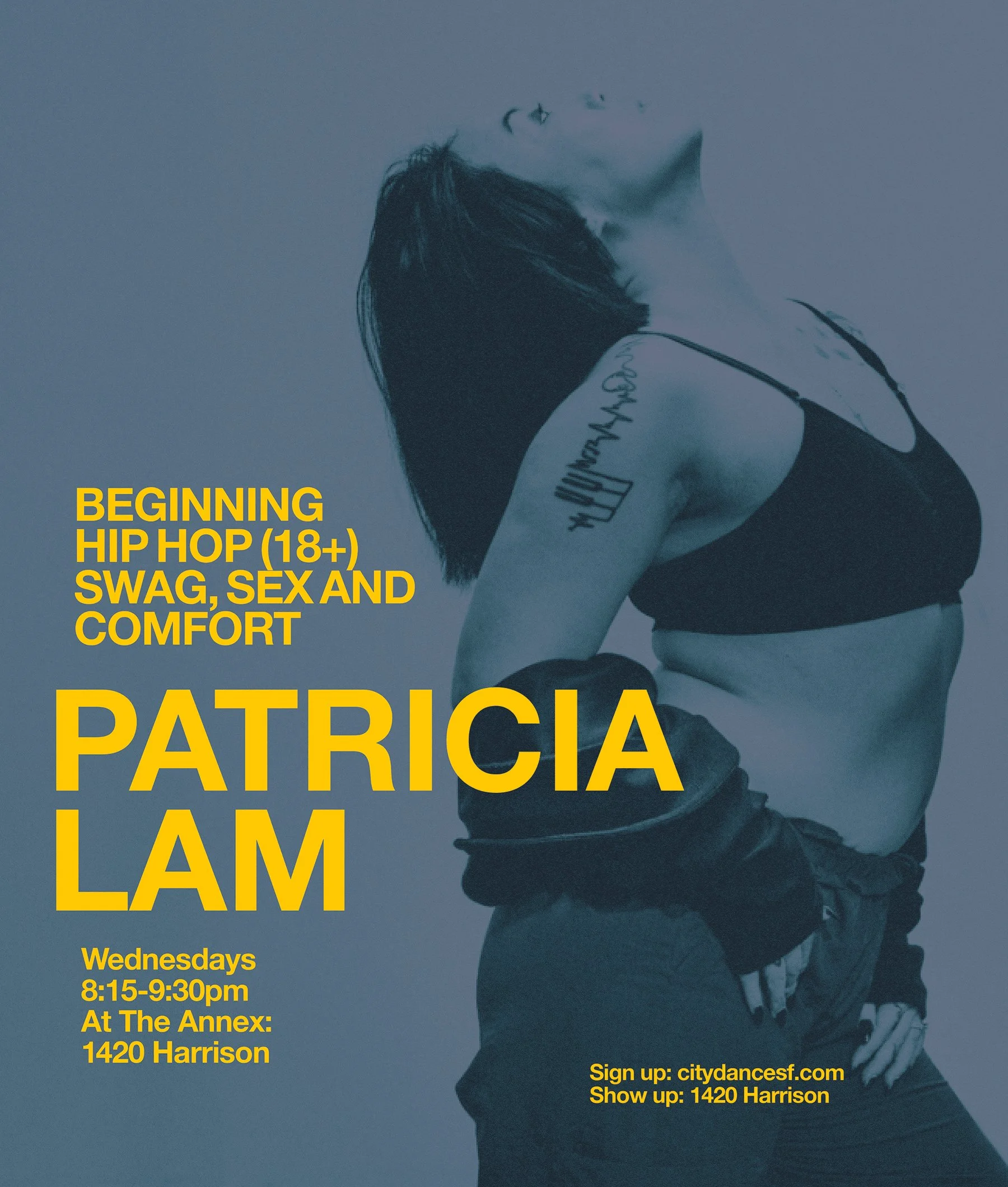 Patty's class has moved to Wednesday nights! Dance with her every week at the Annex : 8:15pm | 1420 Harrison