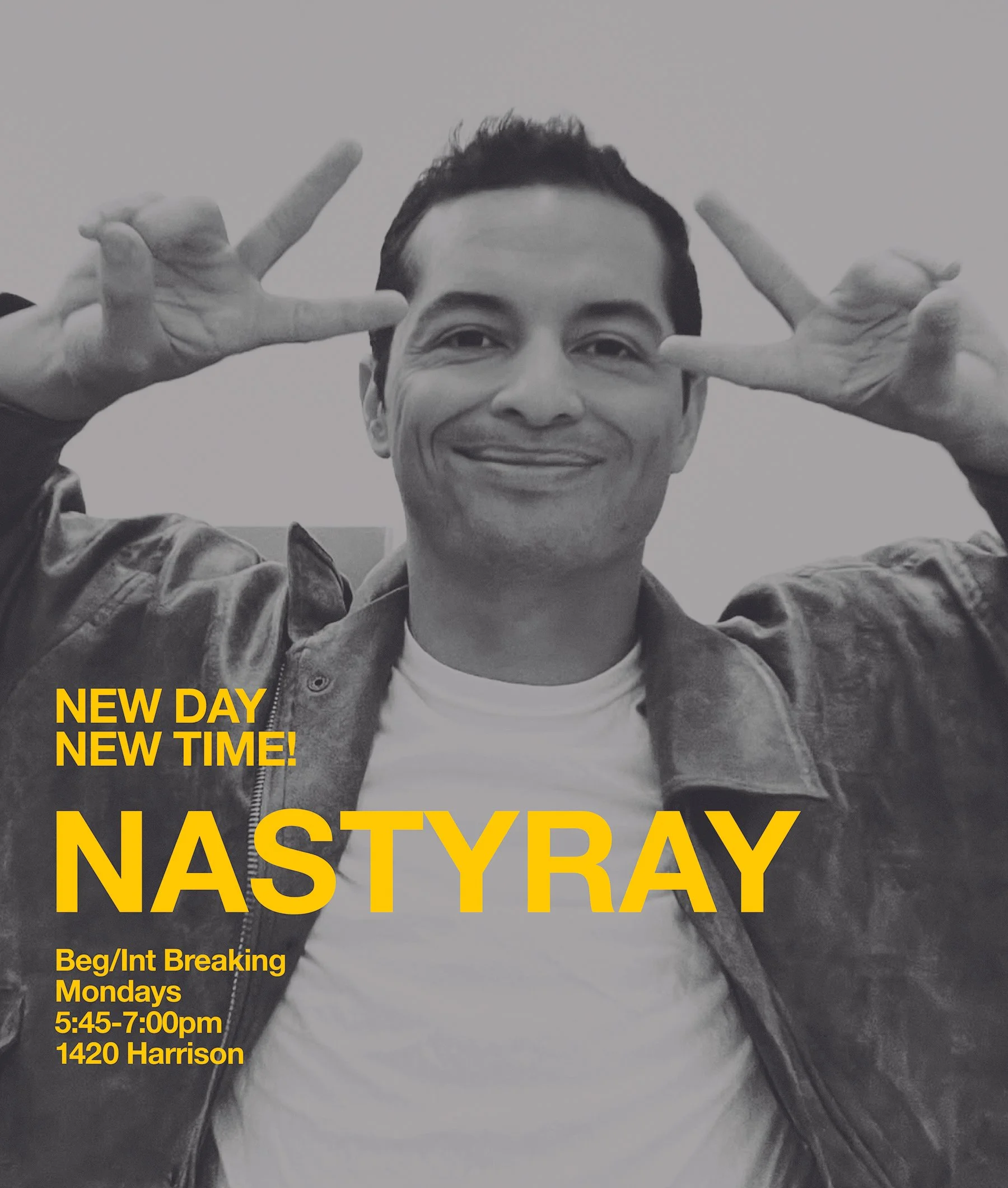 NEW NIGHT/NEW TIME for NastyRay! Mondays at 5:45pm | 1420 Harrison | THE ANNEX