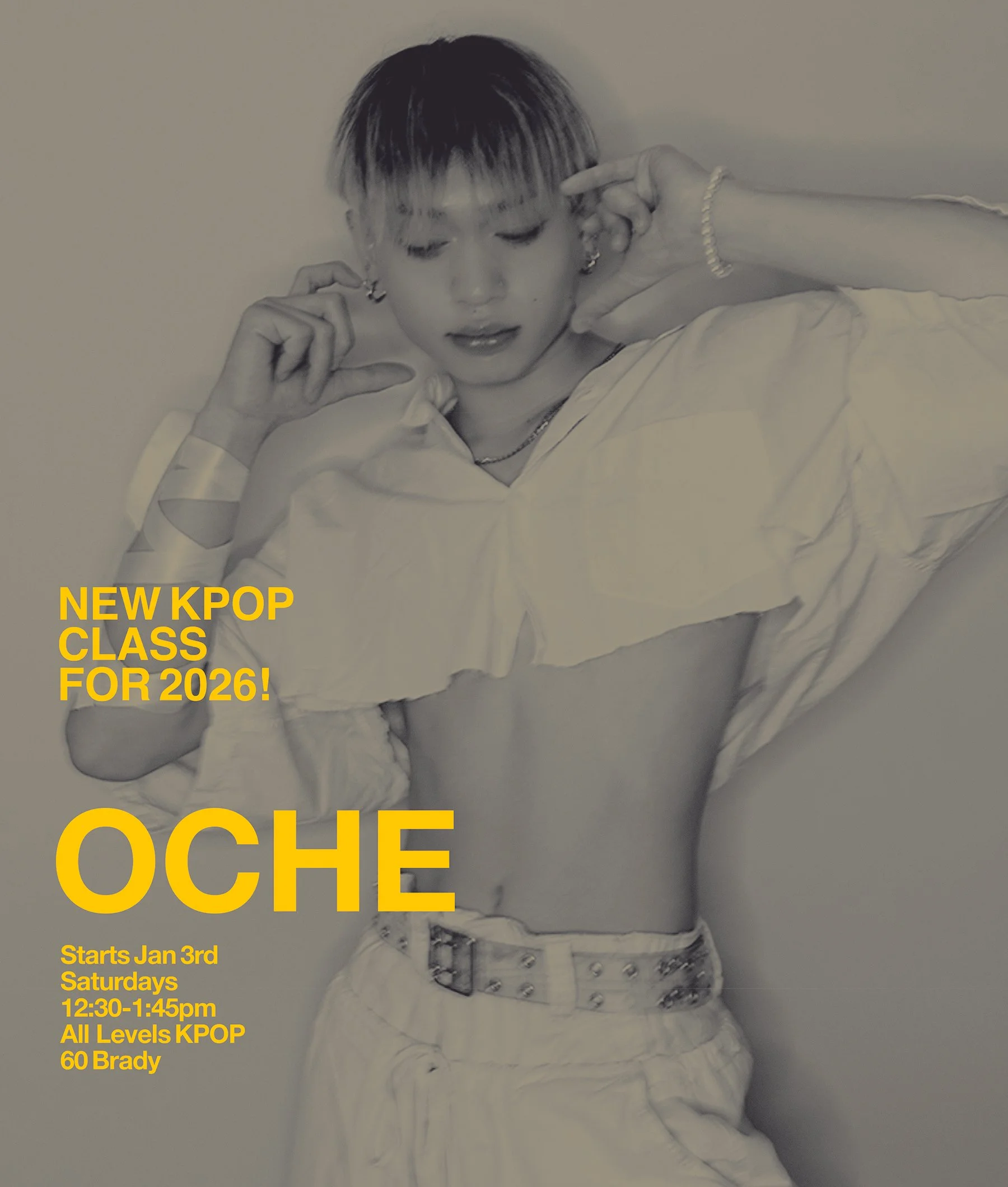 NEW KPOP TEACHER! Och has taken over for Ki and his first class will be on Saturday Jan 3rd at 12:30pm! | 60 Brady