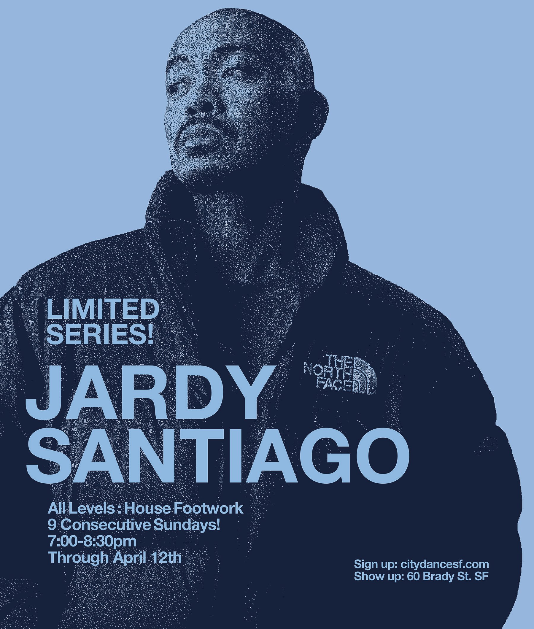 CLICK ON PIC TO SIGN UP ^ Dance with Jardy at 7pm! He's teaching for 5 more weeks! | 60 Brady |    IYKYK