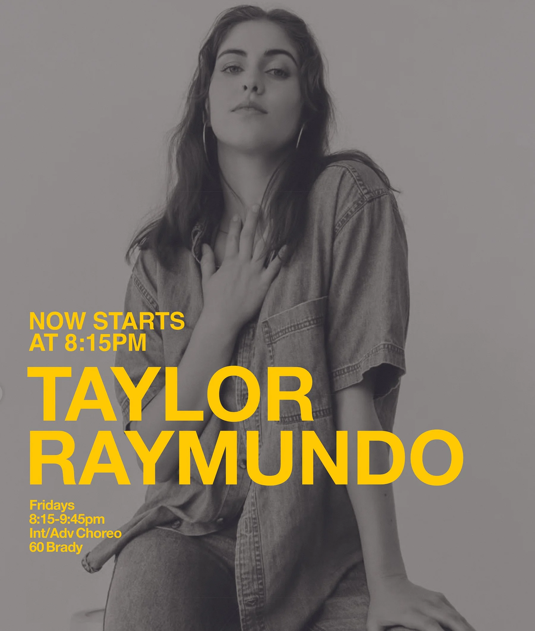 TAYLOR NOW STARTS AT 8:15pm on Fridays! | 60 Brady