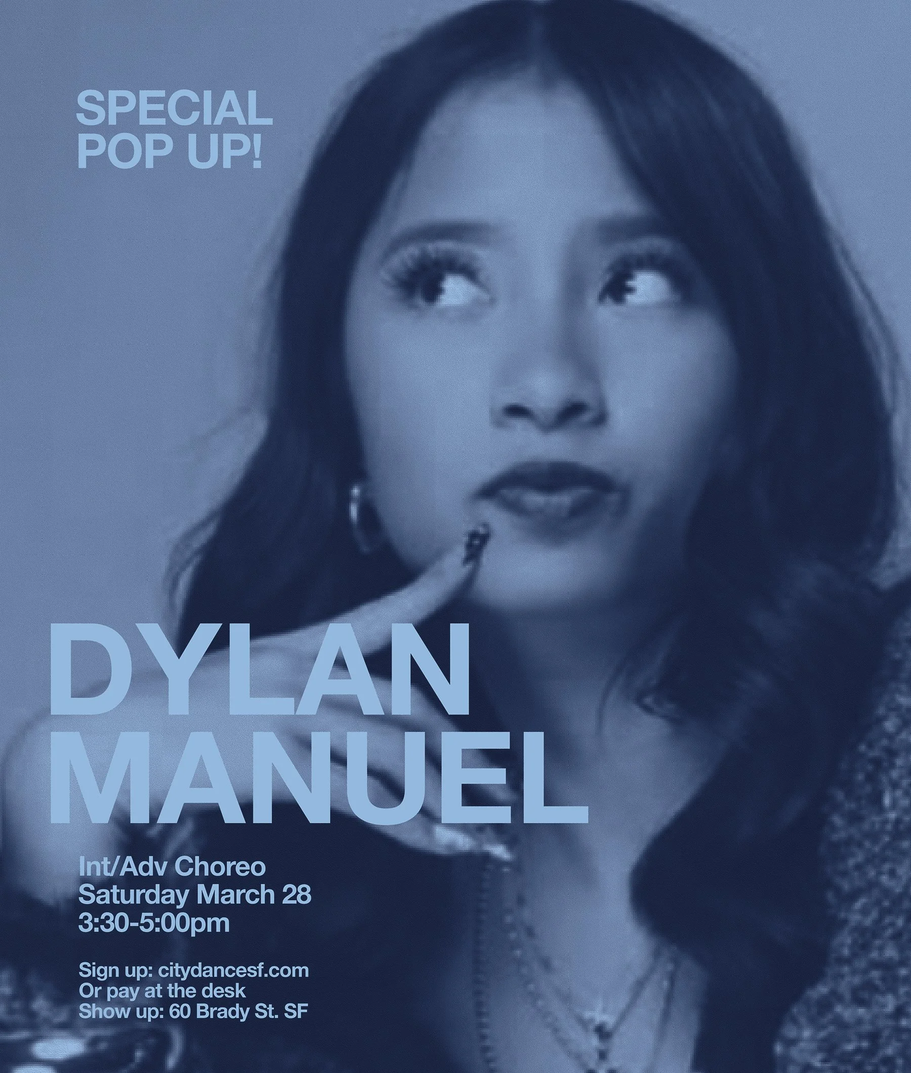 Dylan is teaching right before Jellow on Saturday March 28th! Dance with them both! Dylan starts on 3:30pm | 60 Brady