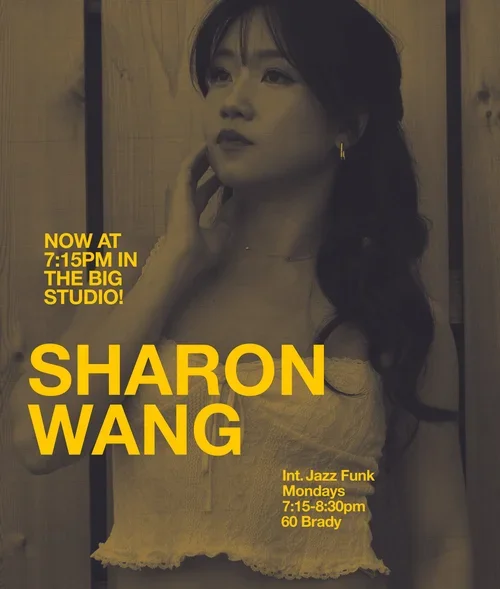 Sharon has moved to 7:15pm every Monday! She's great and you will have a good time dancing with her | 60 Brady | CLICK ON PIC TO SIGN UP ^ Or pay at the desk