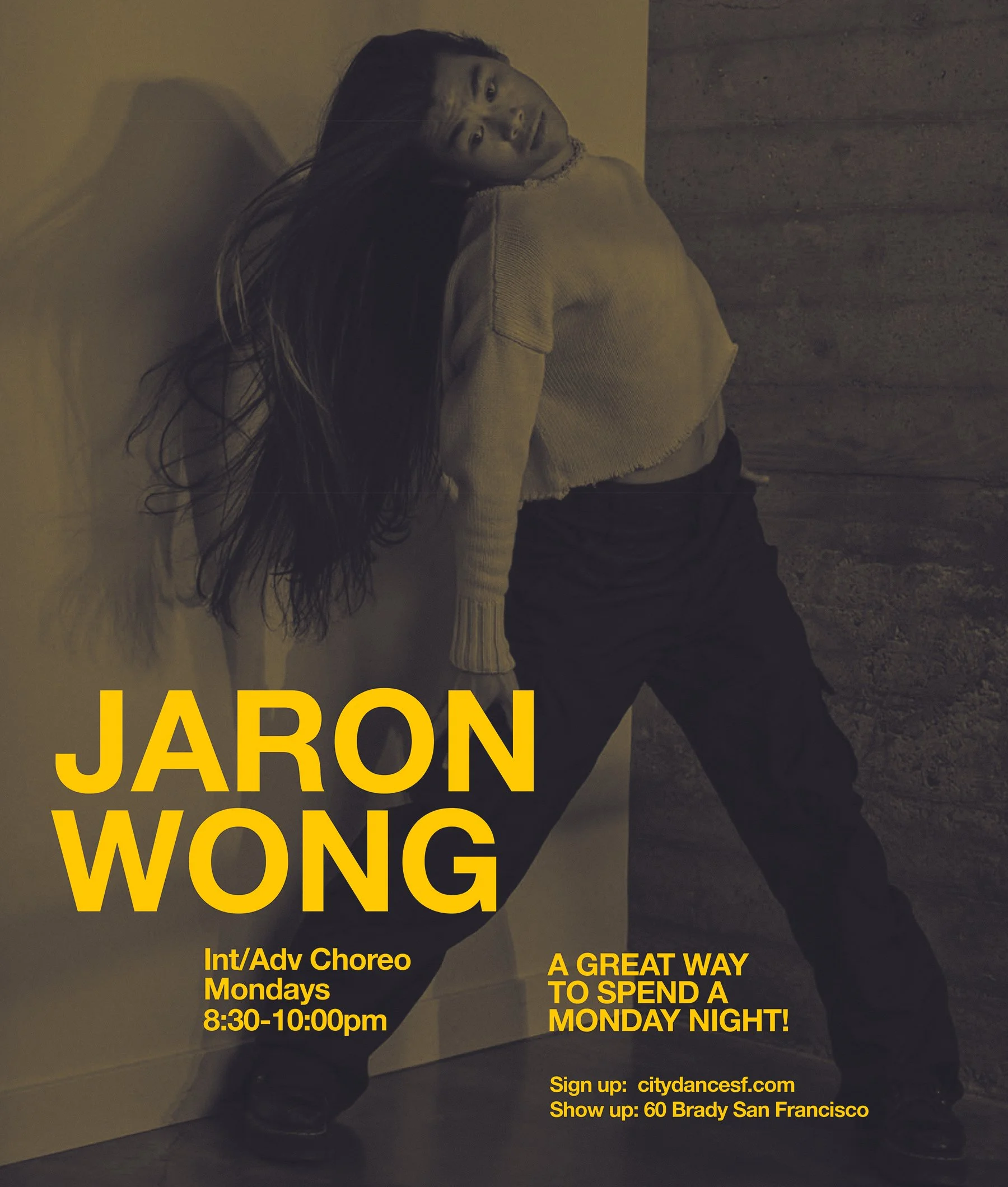 Jaron is teaching tonight at 8:30pm |  60 Brady | CLICK ON PIC TO SIGN UP ^ Or pay at the desk