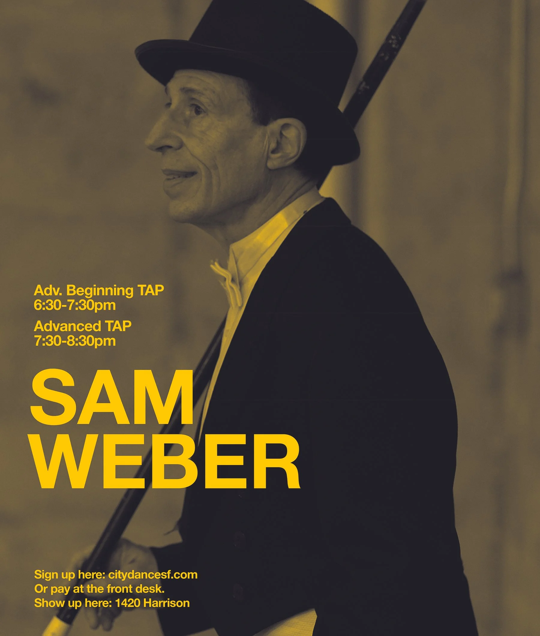 Dance wth SAM  on Wednesdays at 6:30pm AND 7:30pm | AT THE ANNEX: 1420 Harrison 