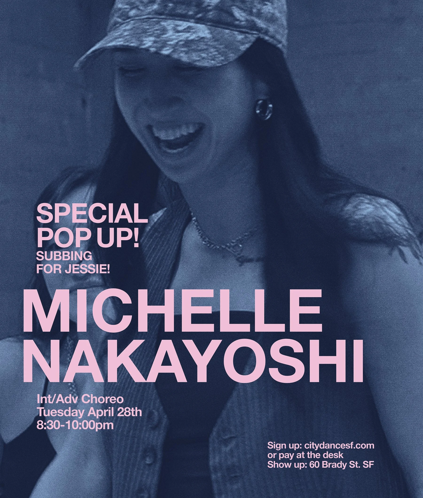 Catch Michelle this week on Tuesday April 28th! 8;30pm | 60 Brady | CLICK ON PIC TO SIGN UP ^