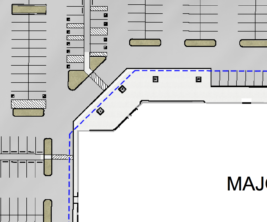 Looks like the corner of a Costco store. Walks like the corner of a Costco store... 