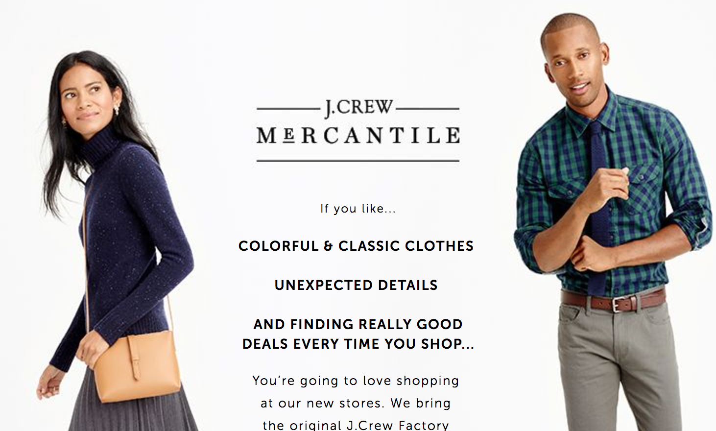 JCrew.com screenshot