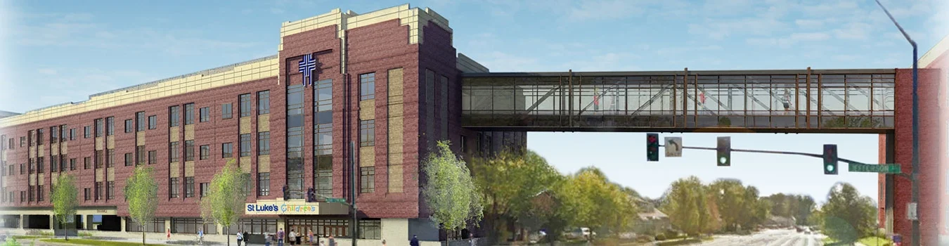 A pedestrian walkway like the one soon to be constructed over Ave. B by St. Luke's Health System isn't suggest for Front or Myrtle.
