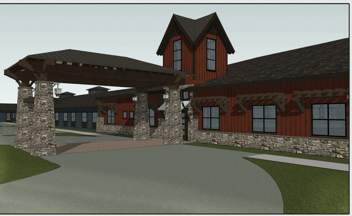 Rendering via Aspen Valley Senior Living