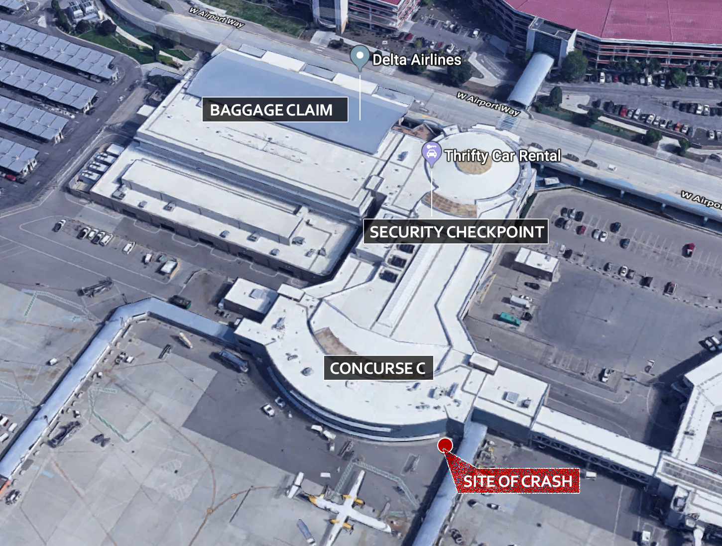 Google Earth image, BoiseDev graphic