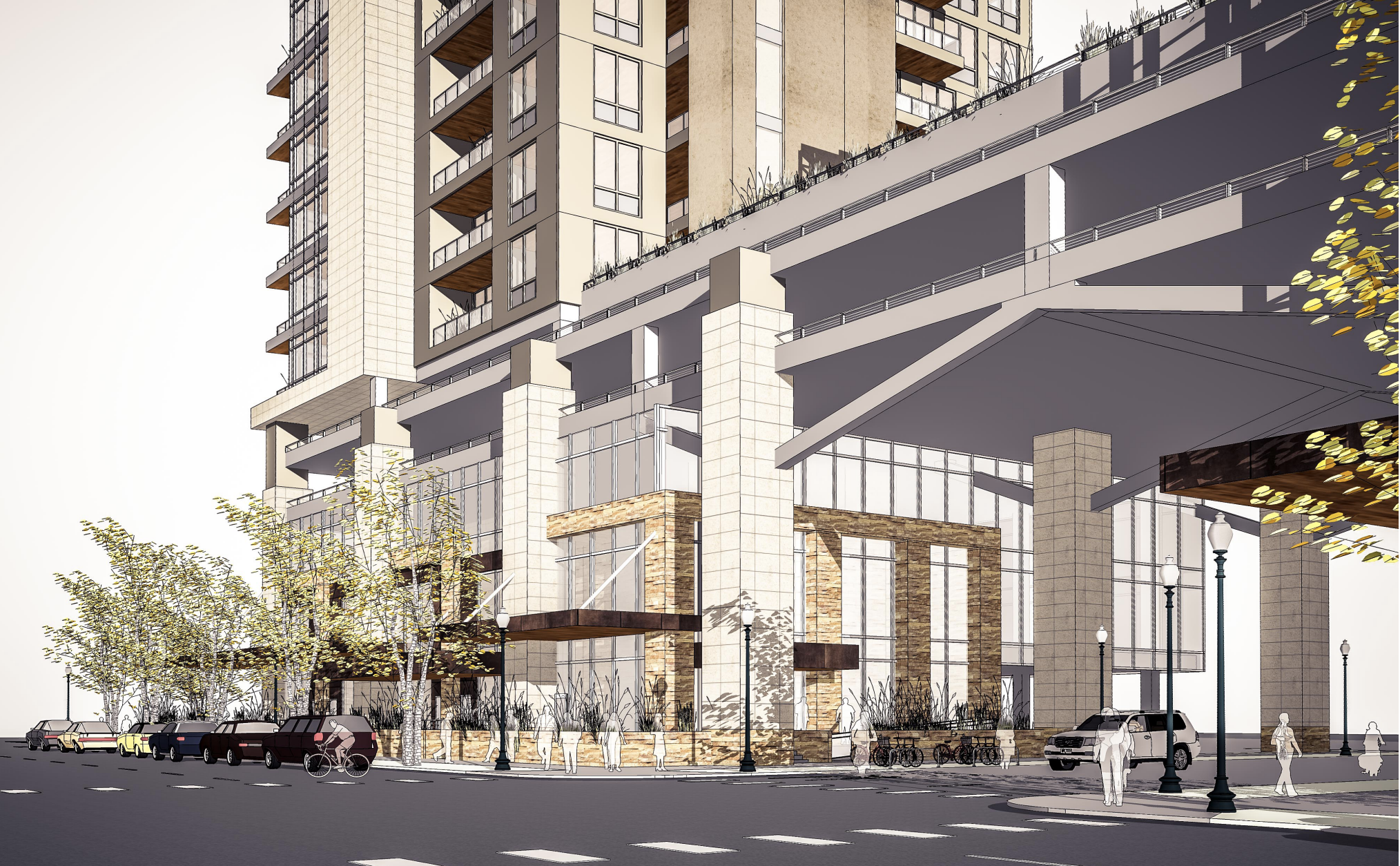 Project rendering via Hummel Architects 