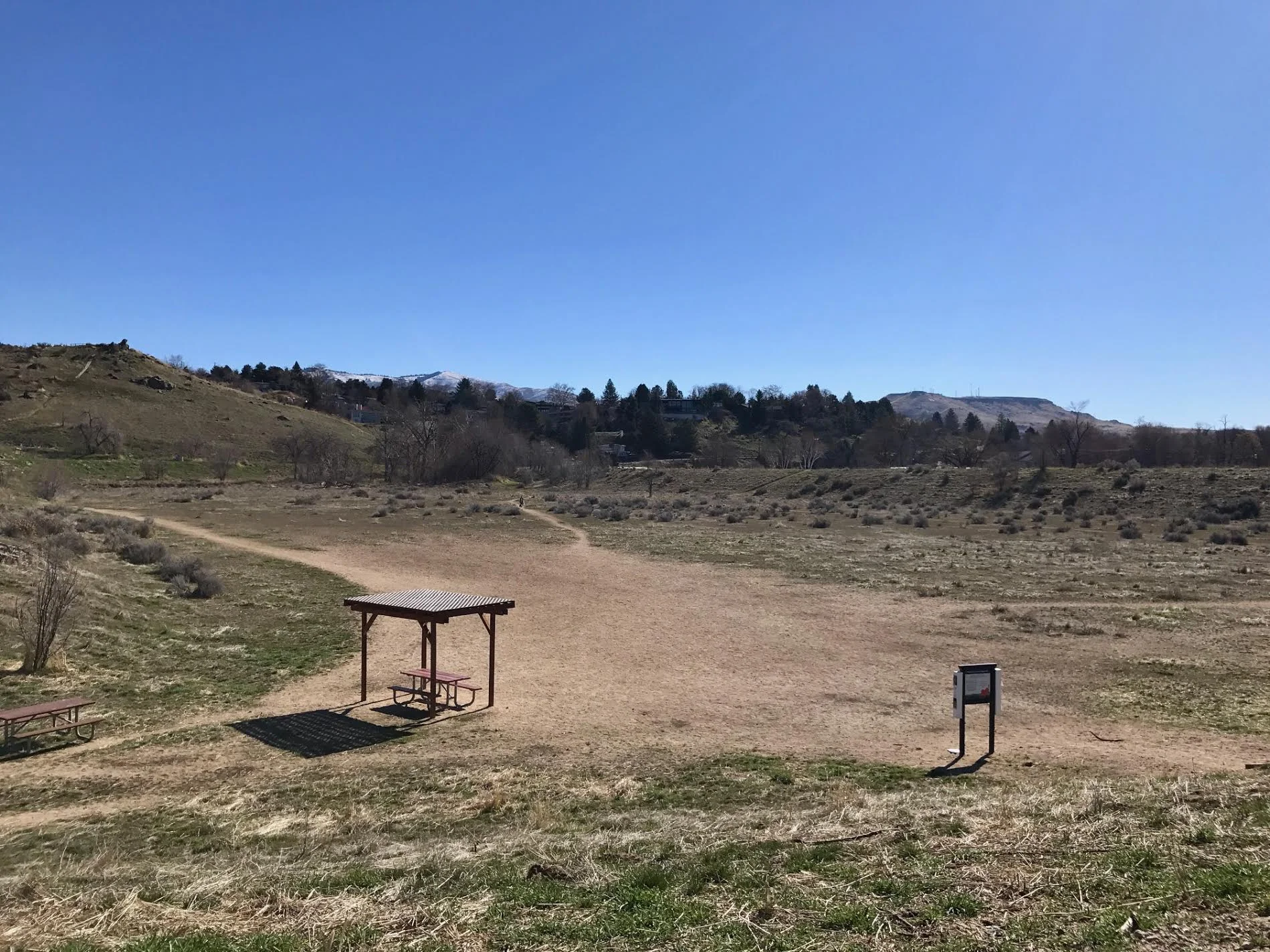 This field will soon be home to a bike skills park. Photo courtesy City of Boise.