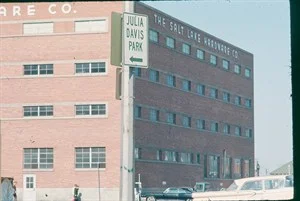 The library branch when it was Salt Lake Hardware Co. Photo courtesy City of Boise