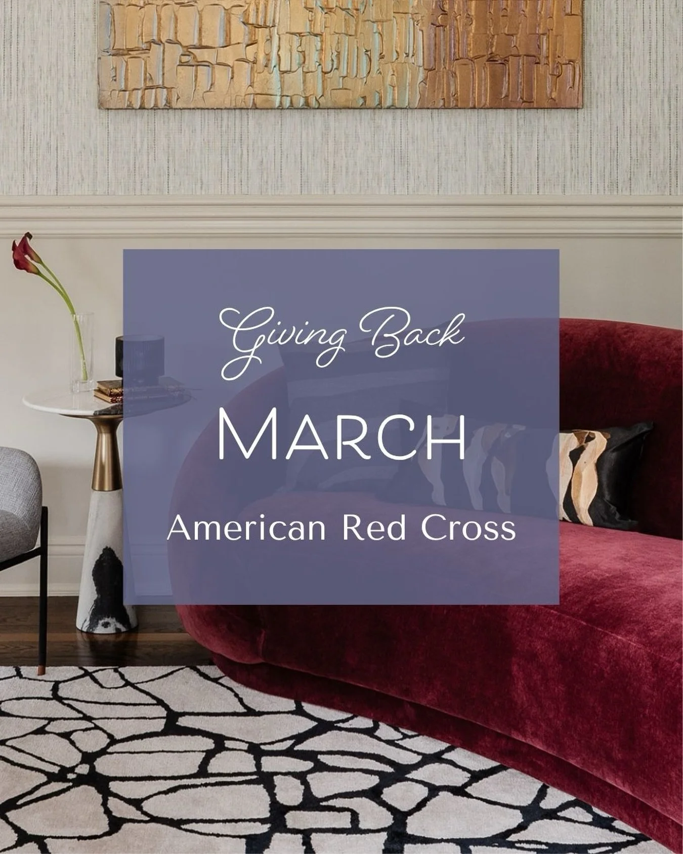 This month, we are donating to the American Red Cross @americanredcross , whose work supports communities during life&rsquo;s most unpredictable moments. We&rsquo;re proud to contribute to their mission and grateful to our clients who make this possi