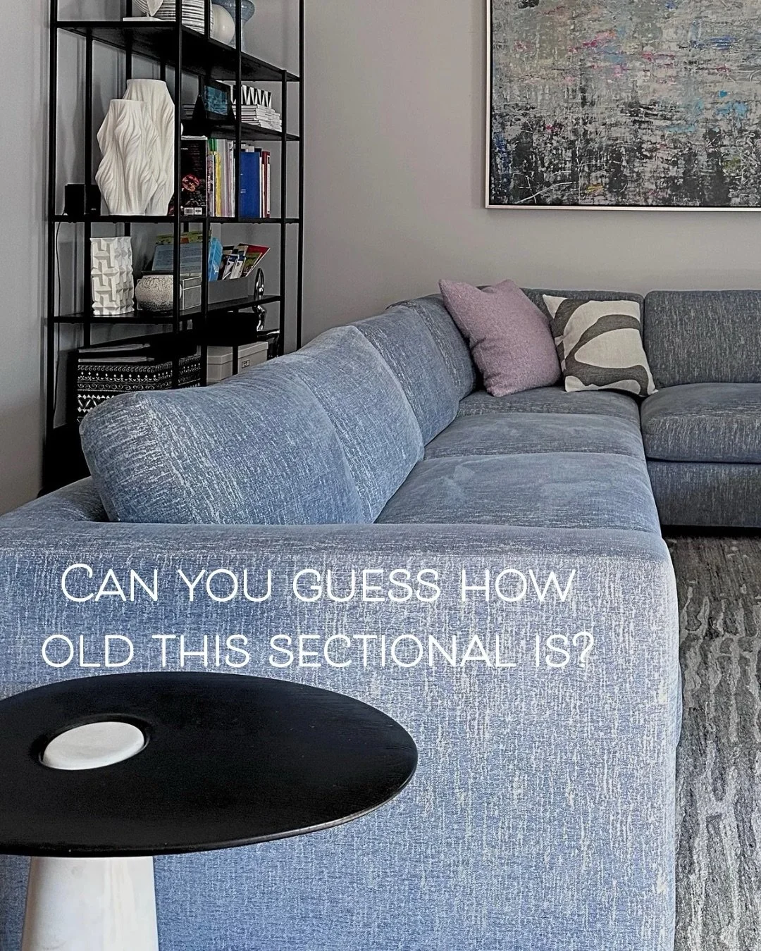 Five years later and still looking like day one. 

✨ The secret? Skipping &ldquo;fast furniture&rdquo; for custom craftsmanship. Better bones, better materials, and built to last. Why replace it when you can design it right the first time? 🛋️