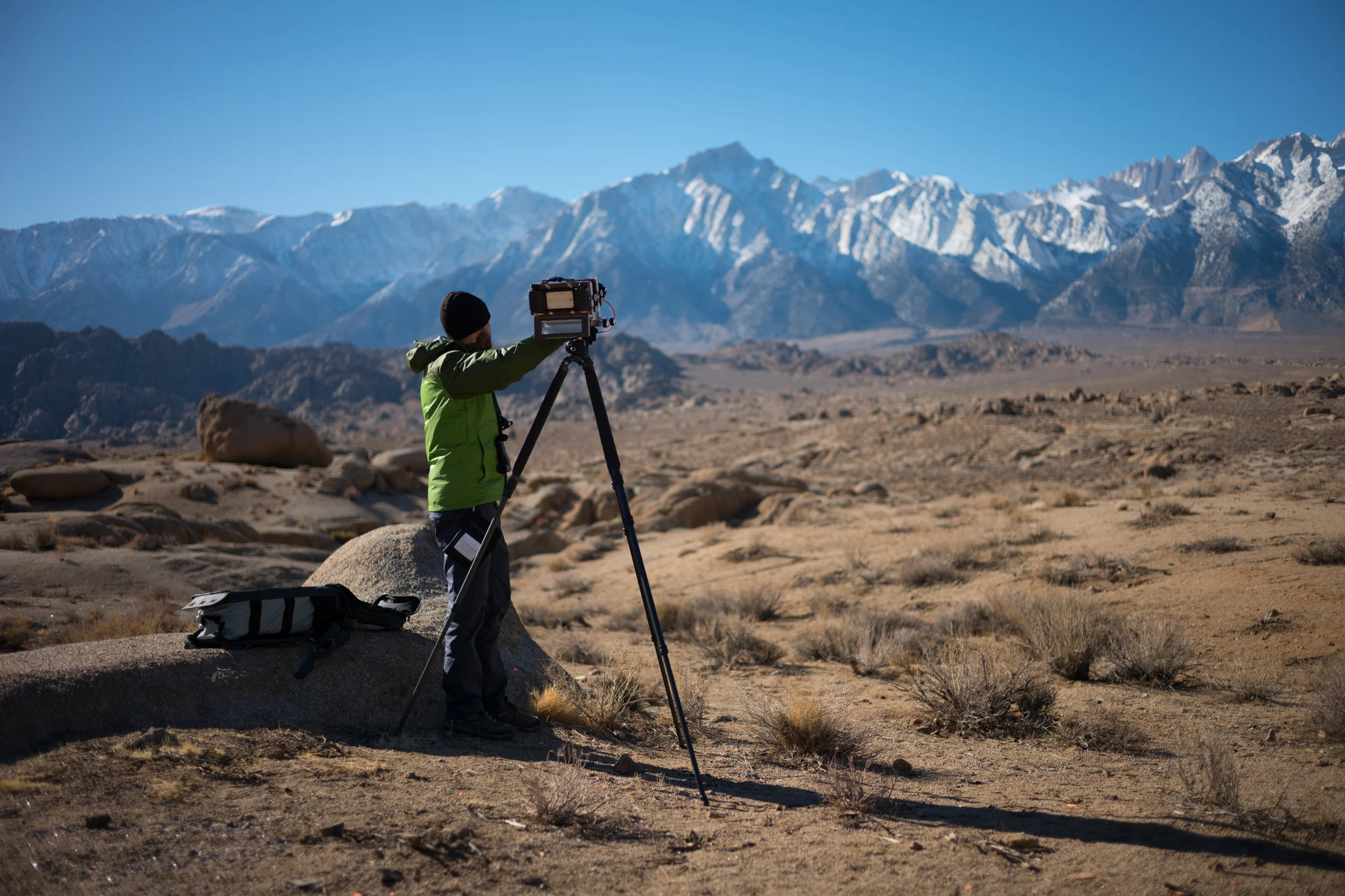 Shooting landscape photos