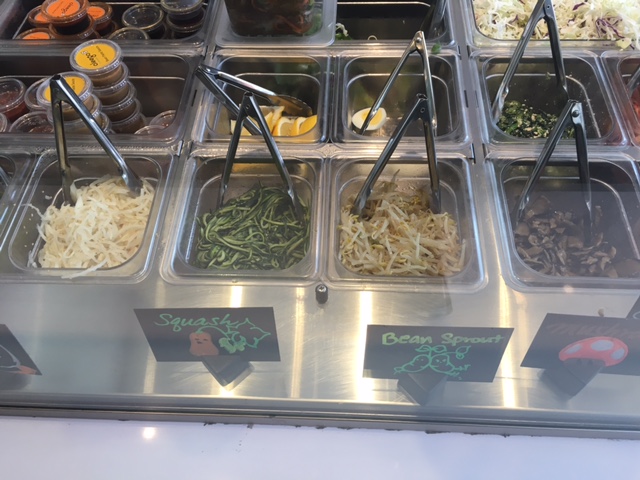 Topping bar