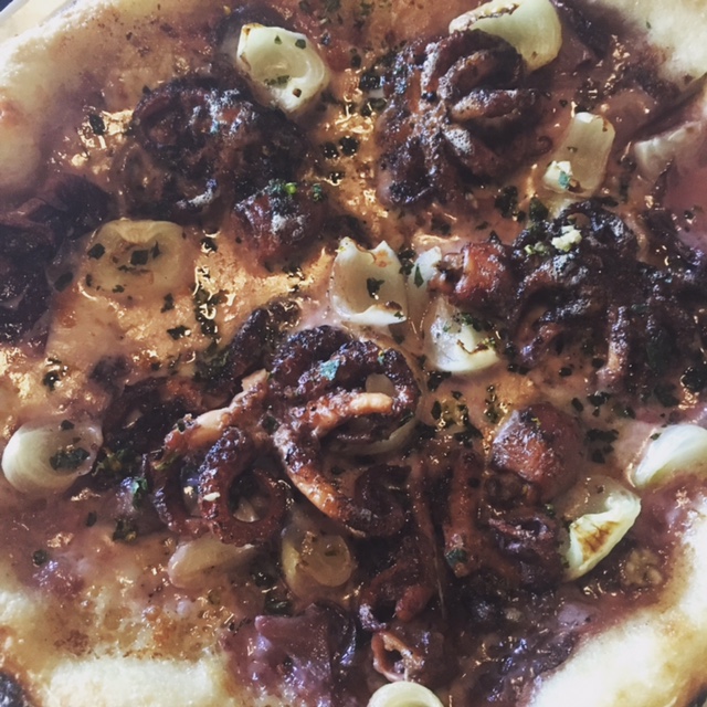  Charred Octopus pizza