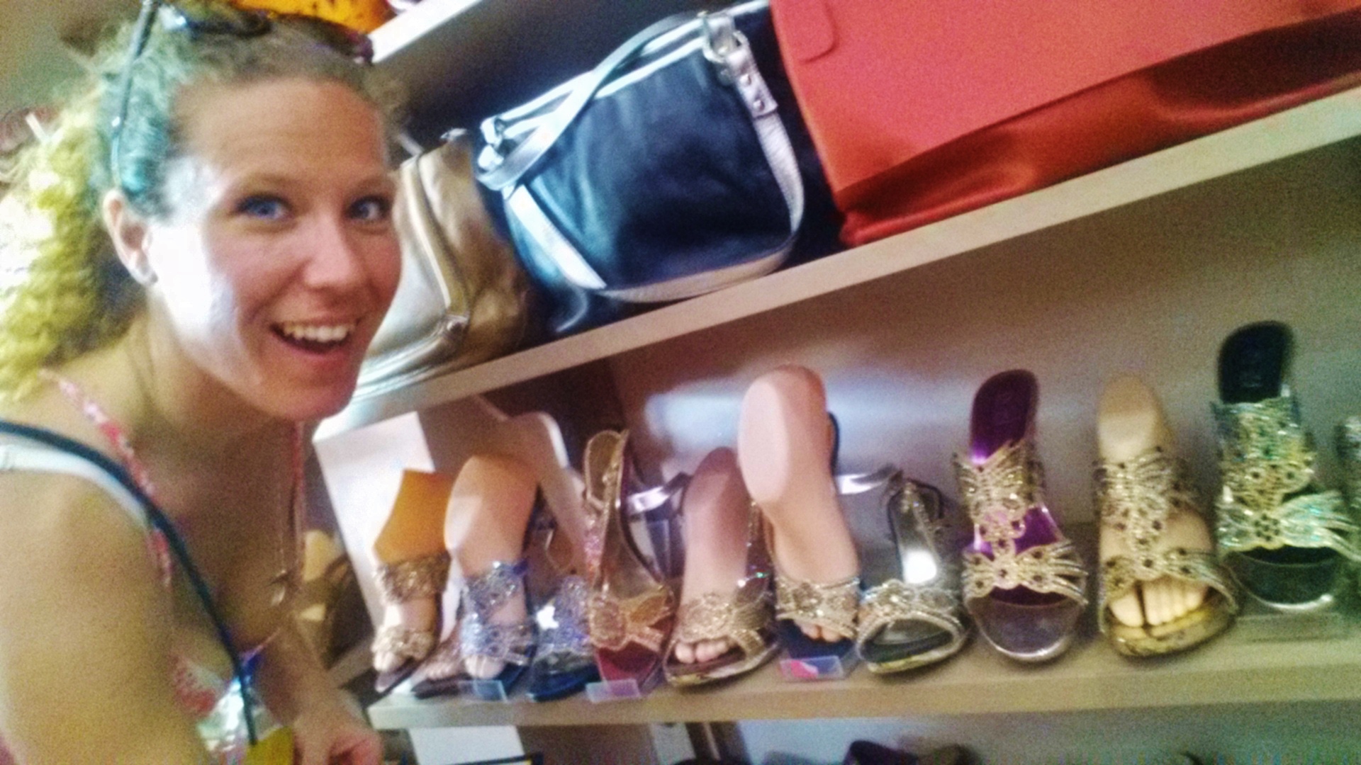 Ladies, these awesome shoes were an average of $30 USD!