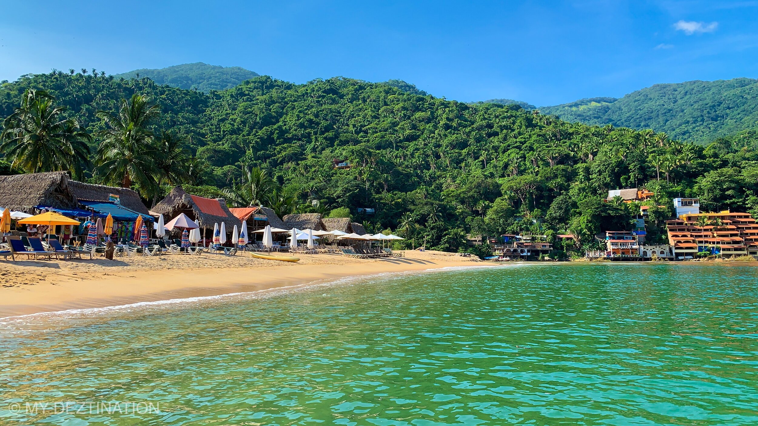 Yelapa Beach view from My Deztination’s private family day trip.