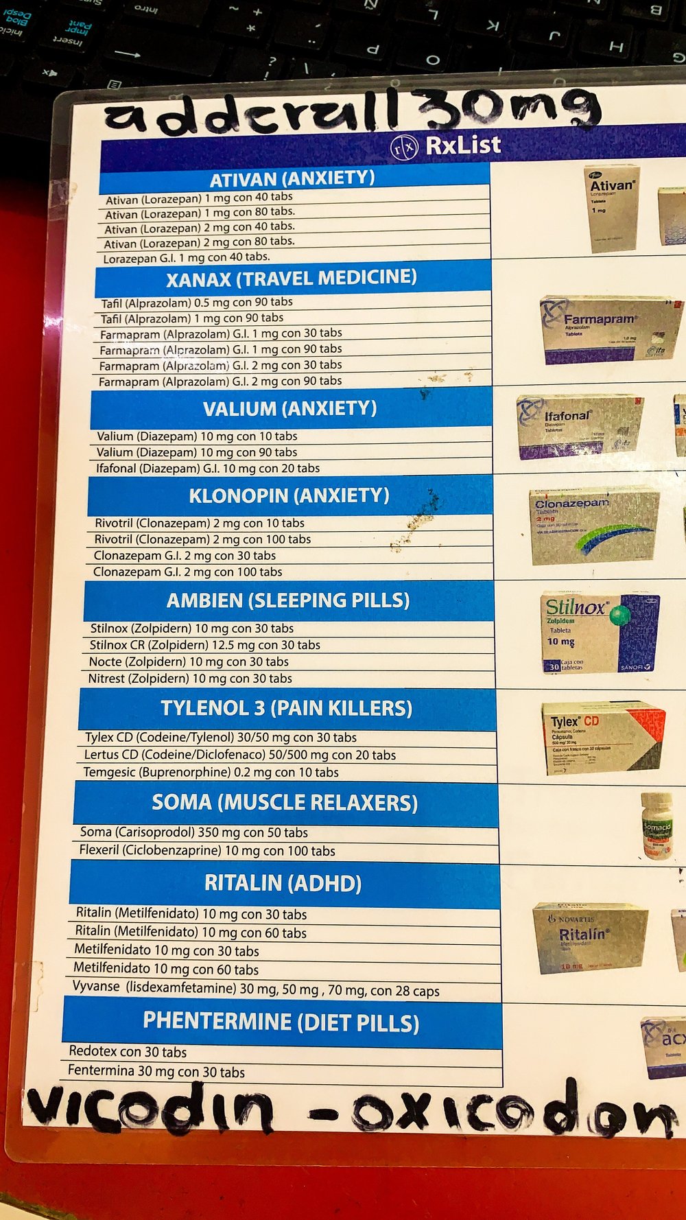 Mexico Pharmacy Price List + Controlled Substances | How To Buy Medications  in Mexico 2023 — My Deztination