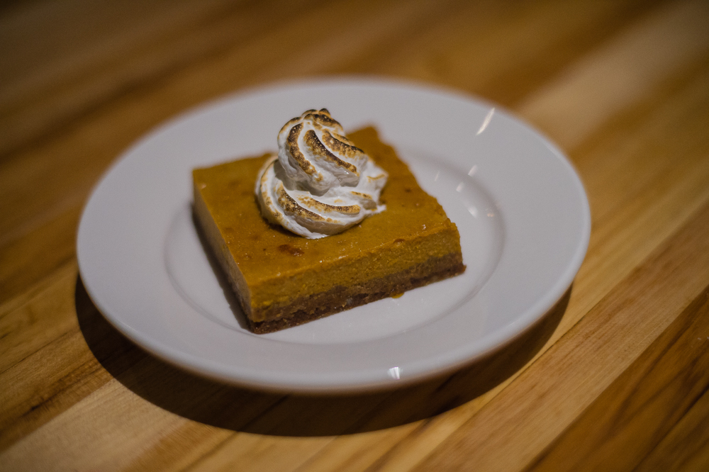 Sweet potato "pie bars."