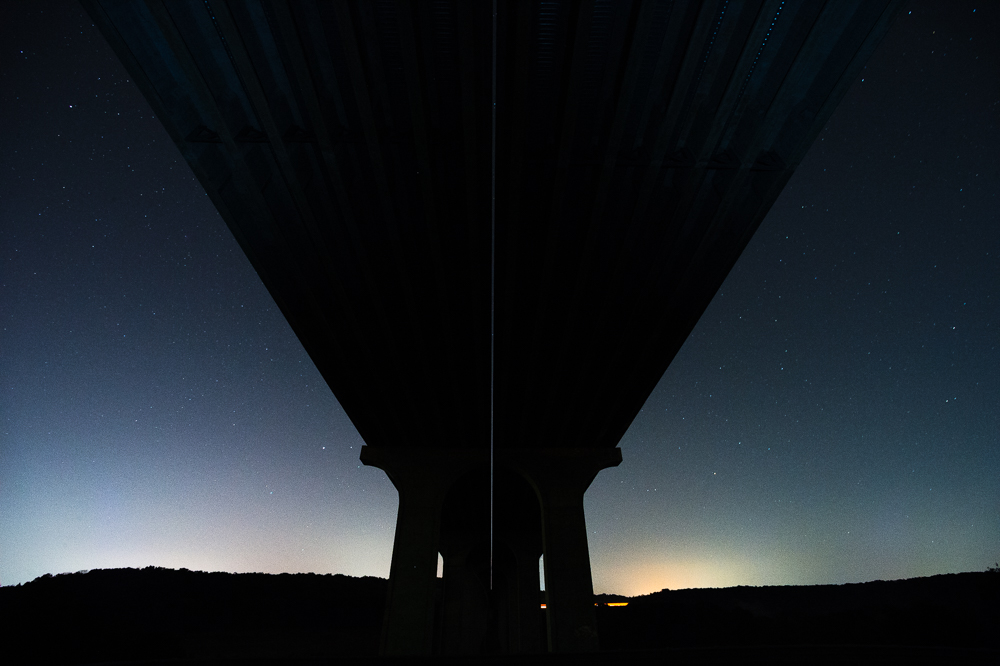 I-80/Ohio Turnpike from Riverview Road, Peninsula, Ohio, 2016.
