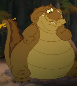 Louis, the jazz playing alligator from The Princess and the Frog, Walt Disney, 2009