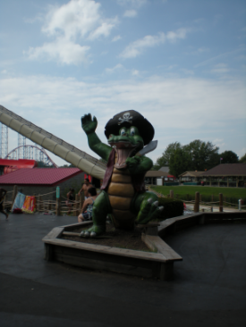 Return raft, or crocodile eat you!