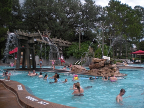 Old Man Island Pool at Port Orleans Riverside Resort, Walt Disney World, Florida