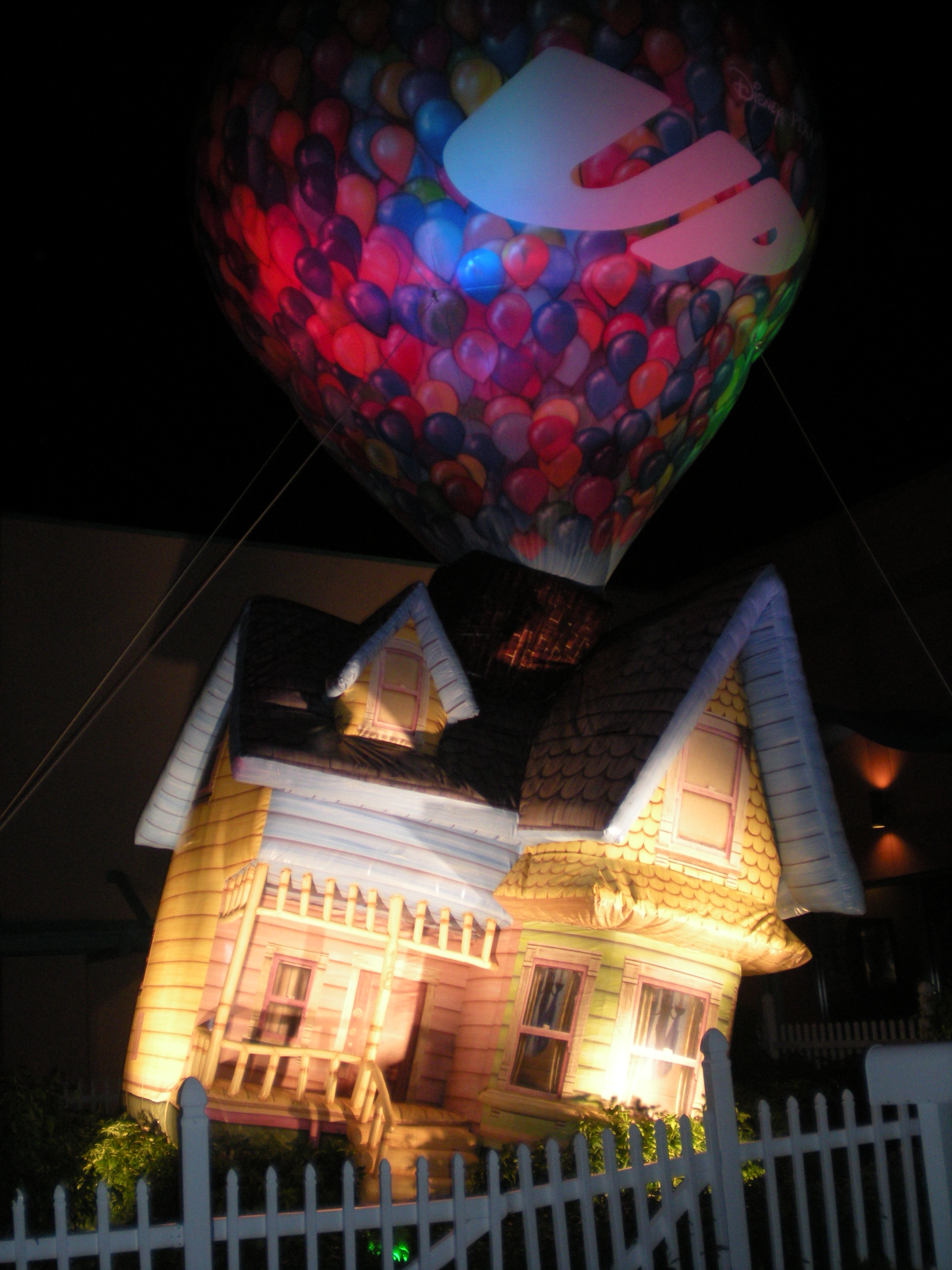 UP! Balloon at Downtown Disney, Florida -from author's collection