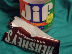 Commingling of food leads to shortages of Hershey bars and peanut butter.